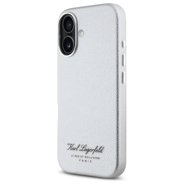 Karl Lagerfeld hotel RSG iPhone 16 case - grayeng
