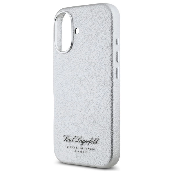 Karl Lagerfeld hotel RSG iPhone 16 case - grayeng