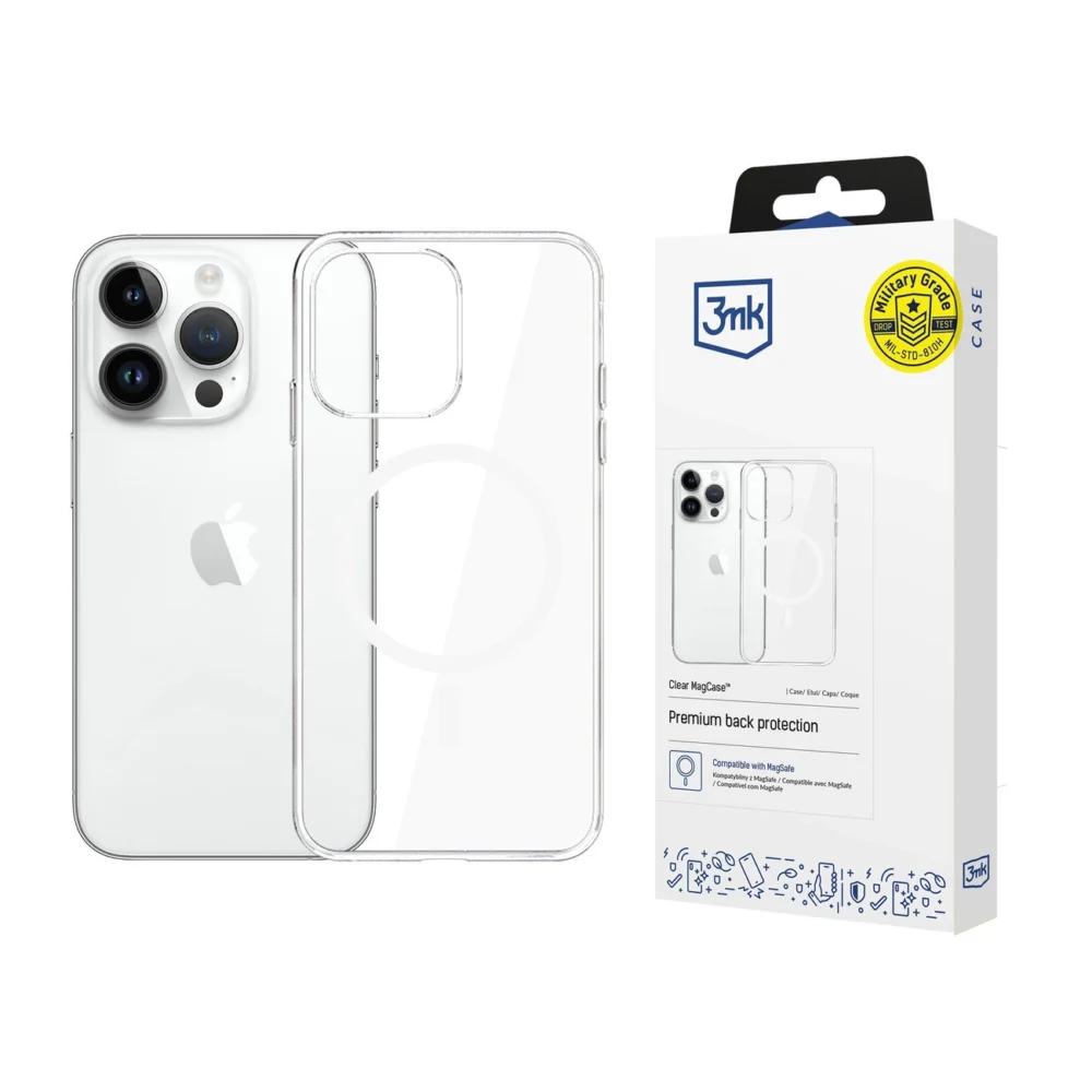 3mk Clear MagCase Case for Apple iPhone 14 Pro Max - Transparenteng