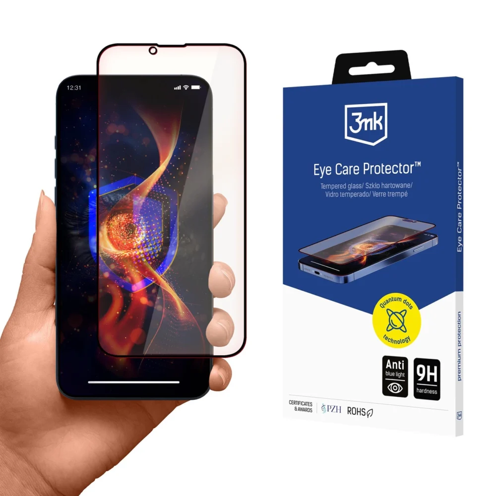 Tempered Glass 3mk Eye Care Protector for Apple iPhone 13/13 Pro/14eng