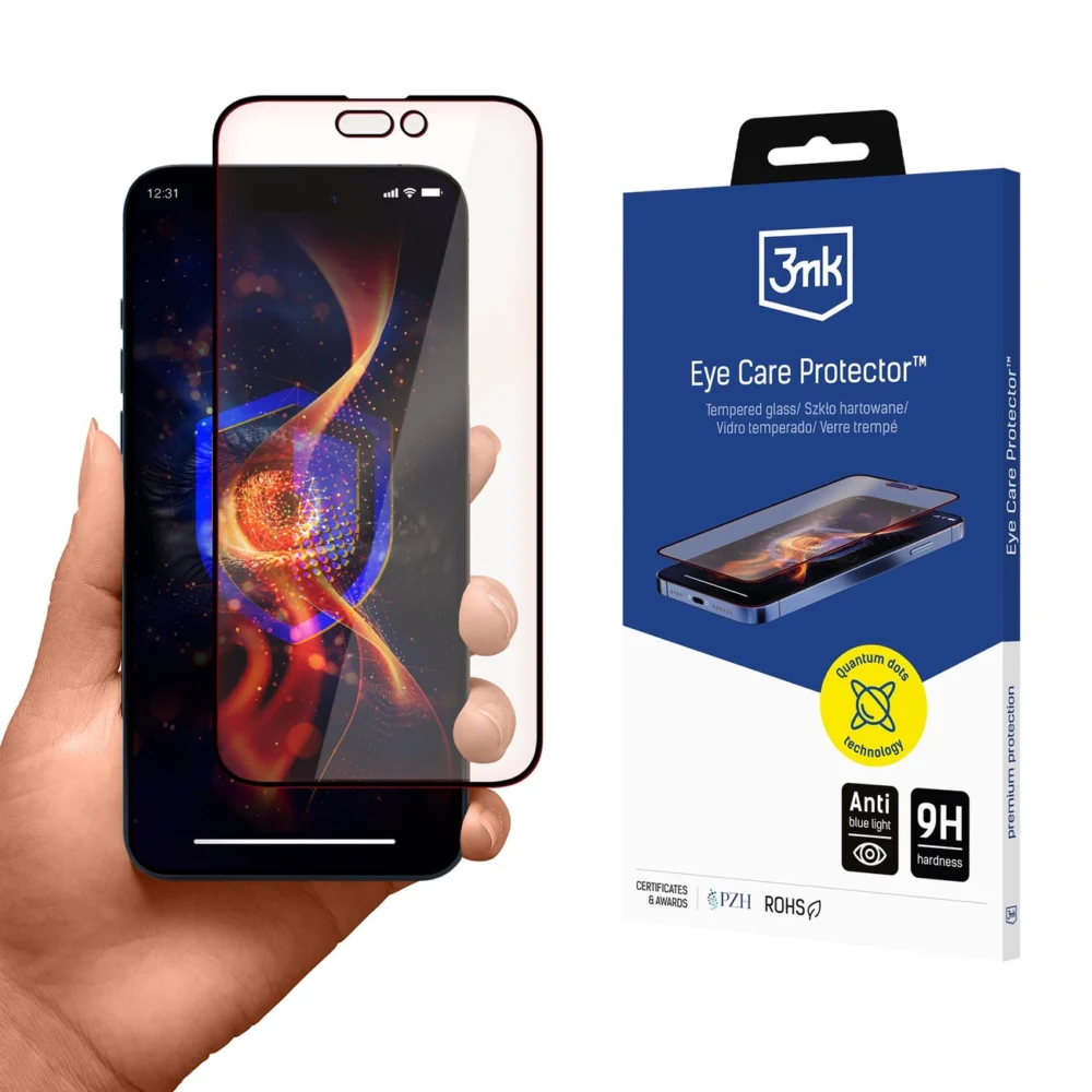 3mk Eye Care Protector Tempered Glass for Apple iPhone 15 Plus/16 Pluseng