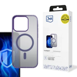 3mk Frosty MagCase Purple Case for Apple iPhone 16 Pro - purpleeng