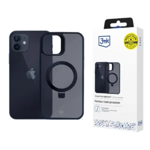 3mk Smoke Case Mag&Stand for Apple iPhone 12/12 pro - blackeng