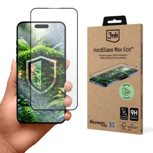 Tempered Glass 9H 3mk HardGlass Max for Apple iPhone 15 Plus/16 Pluseng