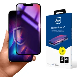 Privacy Tempered Glass 3mk Rainbow Privacy for Apple iPhone 13/13 Pro/14eng