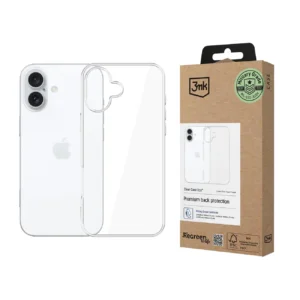 3mk Clear Case Eco for Apple iPhone 16 - transparenteng