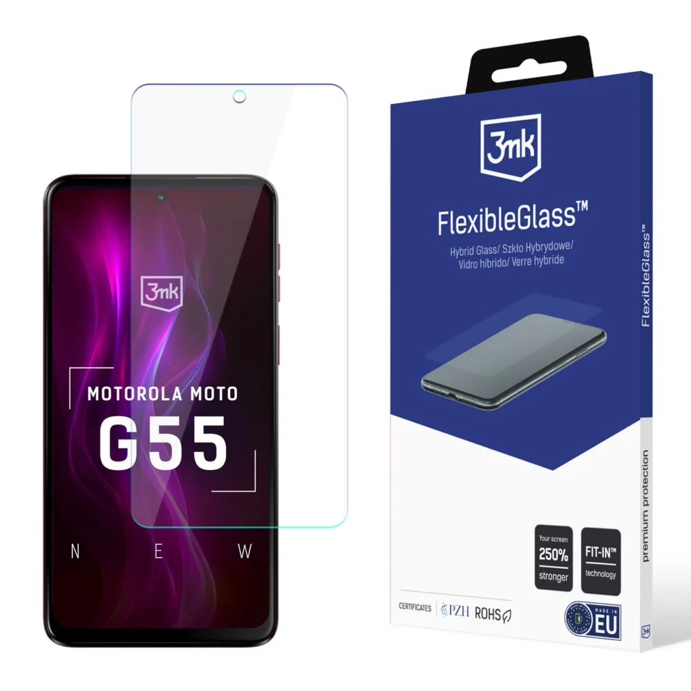Hybrid glass 3mk FlexibleGlass for Motorola Moto G55 5Geng