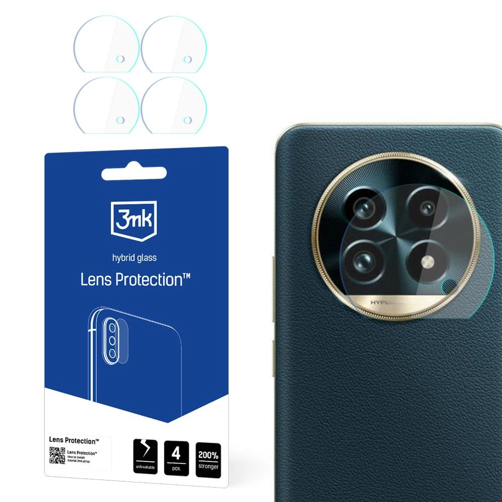Hybrid Camera Lens Glass 3mk Lens Protection for Realme 13+ 5Geng