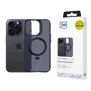 3mk Smoke Case Mag&Stand for Apple iPhone 14 pro - blackeng