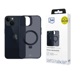 3mk Smoke Case Mag&Stand for Apple iPhone 14 plus - blackeng