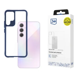 3mk Satin Armor Case+ Blue for Samsung Galaxy A35 5G - transparenteng