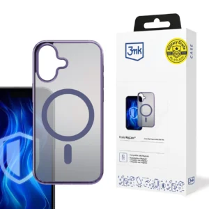 3mk Frosty MagCase Purple Case for Apple iPhone 16 Plus - purpleeng