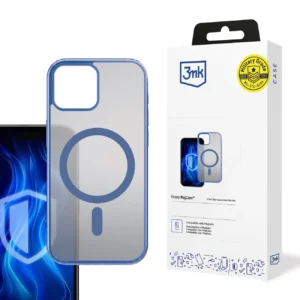 3mk Frosty MagCase Blue Case for Apple iPhone 14 - Transparenteng