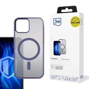 3mk Frosty MagCase Purple Case for Apple iPhone 13 - purpleeng