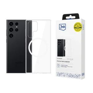 3mk Clear MagCase for Samsung Galaxy S23 Ultra - transparenteng