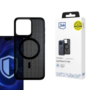 3mk COOLing MagCase Case for Apple iPhone 15 Pro Max - Blackeng
