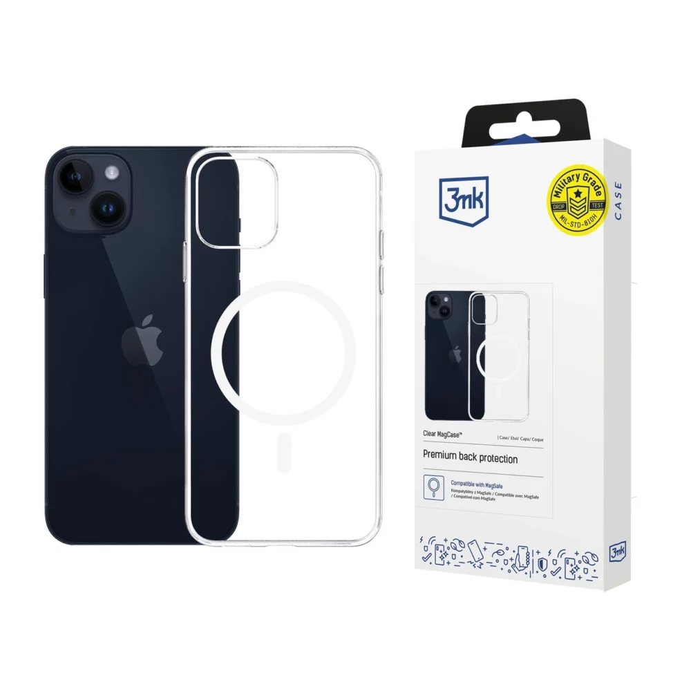 3mk Clear MagCase for Apple iPhone 13 - transparenteng