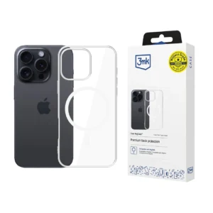 3mk Clear MagCase Case for Apple iPhone 16 Pro Max - Transparenteng