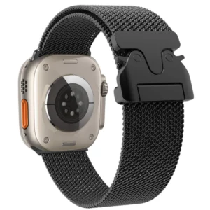 Titanium Milanese Loop Bracelet 42/44/45/46/49 mm - Blackeng
