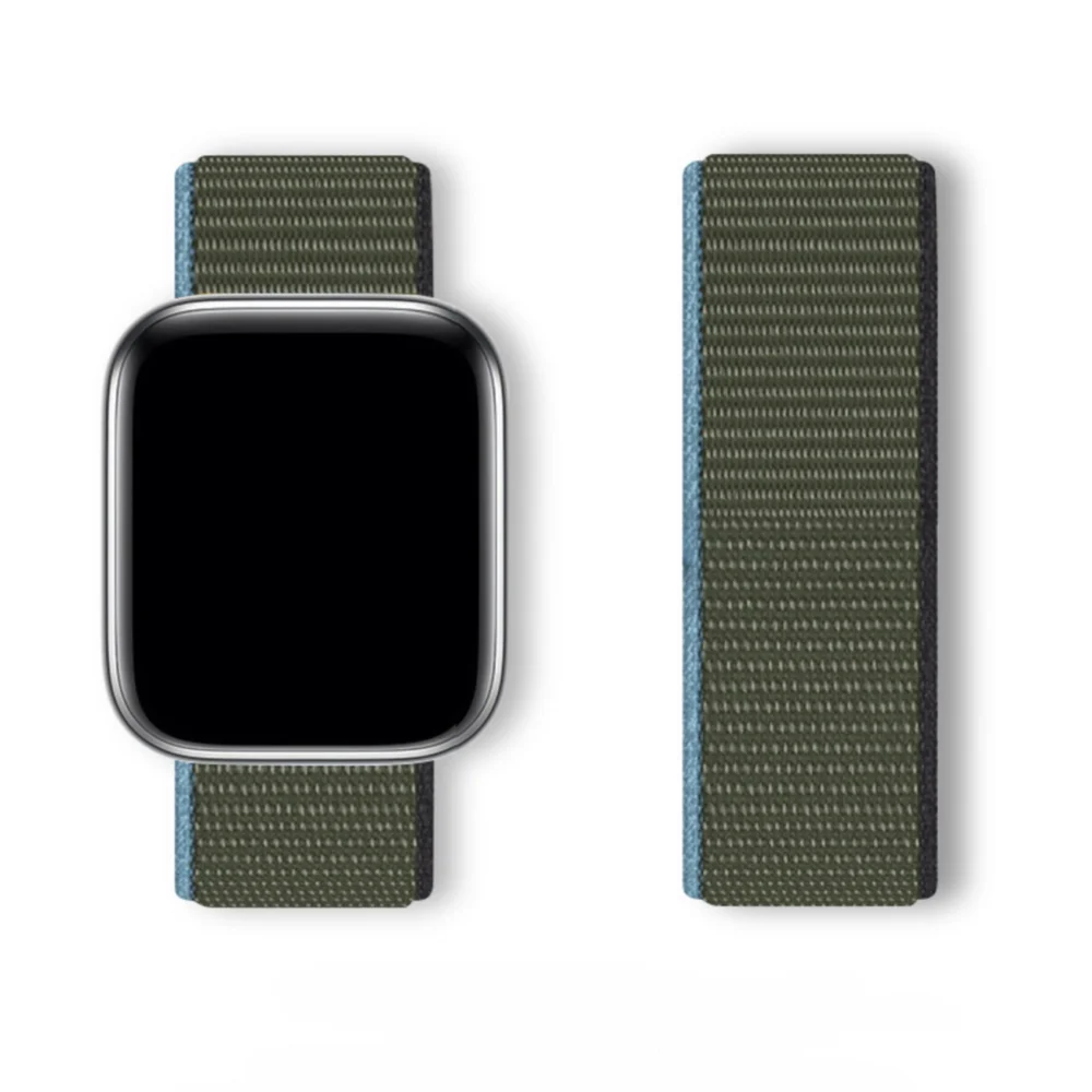 Sport Loop Strap for Apple Watch 42 / 44 / 45 / 46 / 49 mm - Greeneng
