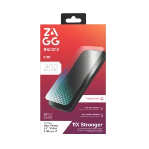 ZAGG InvisibleShield Glass XTR4 protective glass with graphene and blue light filter for iPhone 15/16eng