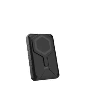 UAG Rugged 10K Powerbank - 10000 mAh with stand, 10W wireless charging, MagSafe compatible, cable included - blackeng