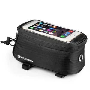 Wozinsky phone bag for bike frame on the frame phone cover for 6.5 inch 1.5L black (WBB2BK)eng