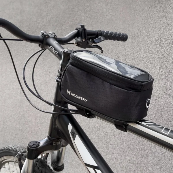 Wozinsky phone bag for bike frame on the frame phone cover for 6.5 inch 1.5L black (WBB2BK)eng