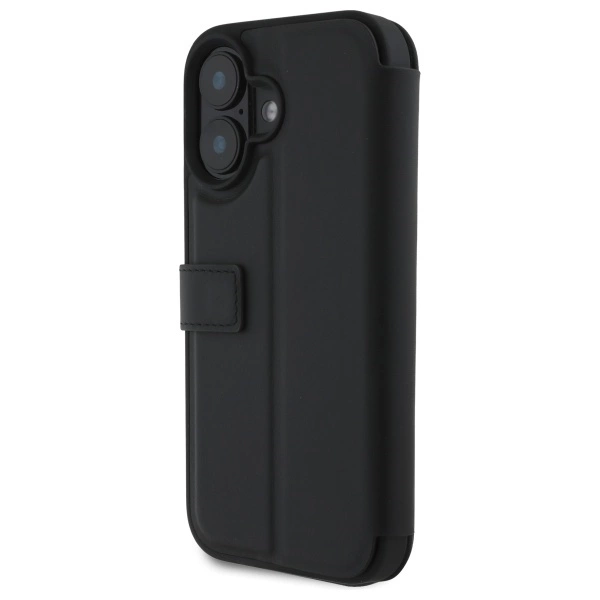 BMW Signature Leather Wordmark iPhone 16 Case - Blackeng
