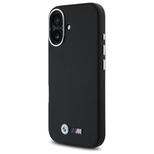 BMW M Smooth Full Wrapped Metal MagSafe iPhone 16 Case - Blackeng