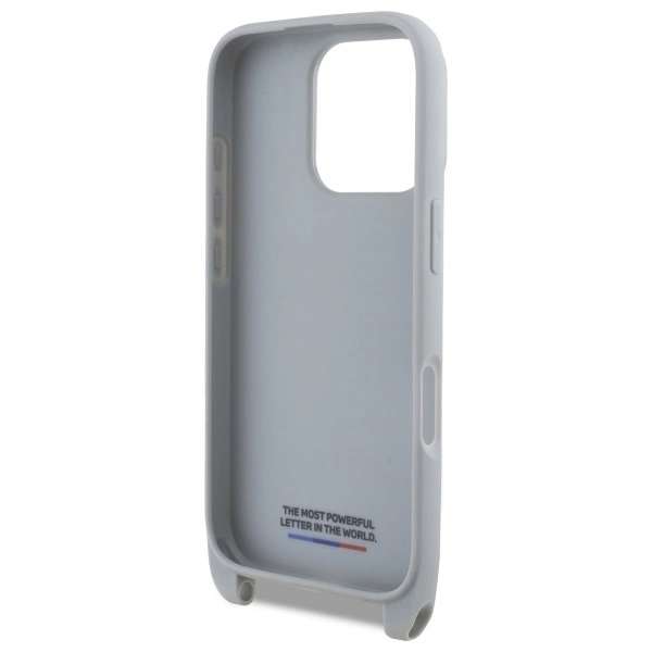 BMW M Edition Carbon Stripe & Strap iPhone 16 Pro Max Case - Grayeng
