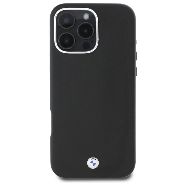 BMW Sign Full Wrapped Metal MagSafe iPhone 16 Pro Case - Blackeng