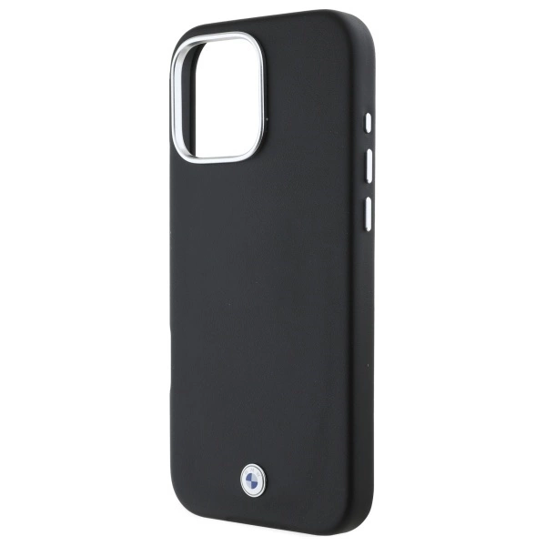 BMW Sign Full Wrapped Metal MagSafe iPhone 16 Pro Case - Blackeng