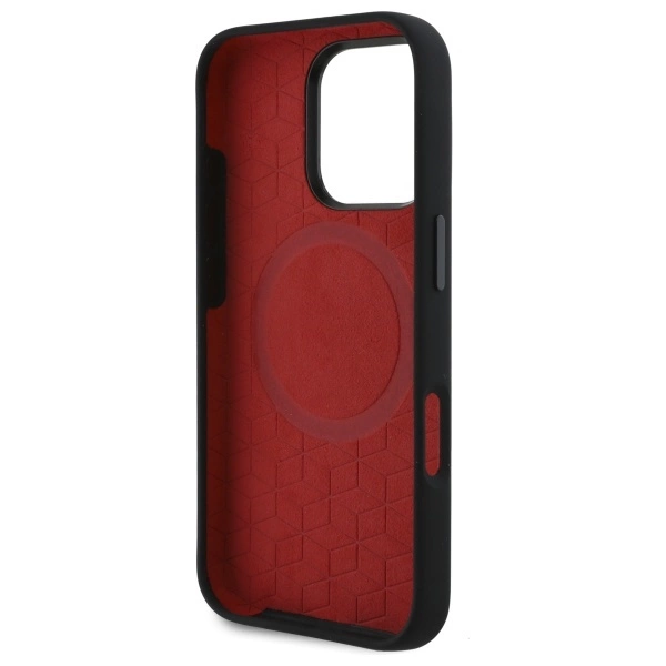 BMW Silicone Turning Lines MagSafe Case for iPhone 16 Pro - Blackeng