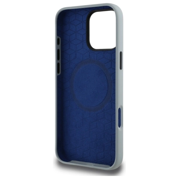 BMW Silicone Turning Lines MagSafe Case for iPhone 16 Pro Max - Grayeng