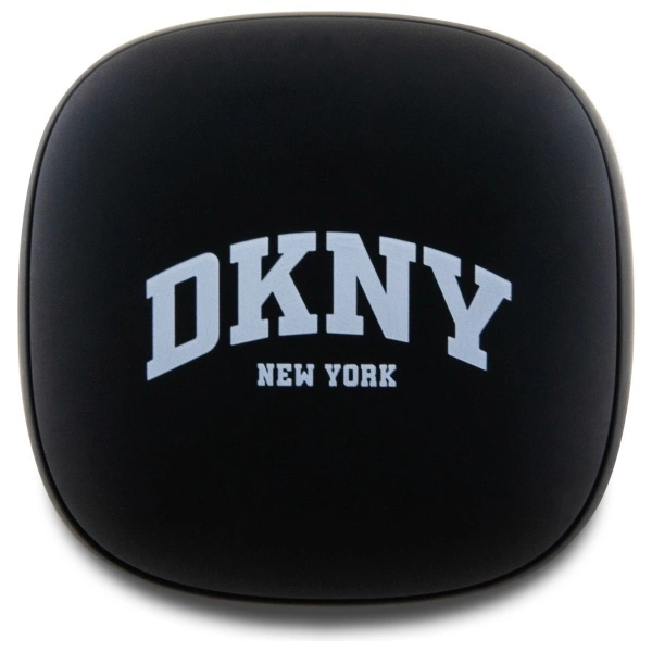 DKNY TWS BT 3D Rubber Matte Finish Bluetooth Headphones - Blackeng