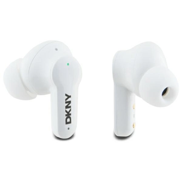 DKNY TWS BT 3D Rubber Matte Finish Bluetooth Headphones - Blackeng