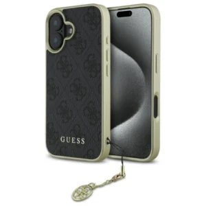 Guess 4G Charms Collection case for iPhone 16 Plus - blackeng