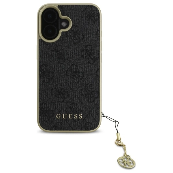 Guess 4G Charms Collection case for iPhone 16 Plus - blackeng