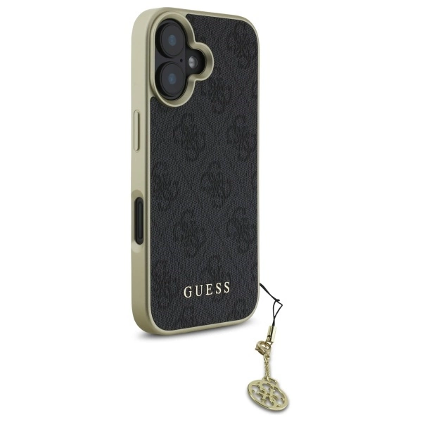 Guess 4G Charms Collection case for iPhone 16 Plus - blackeng