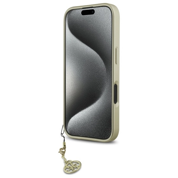 Guess 4G Charms Collection case for iPhone 16 Plus - blackeng