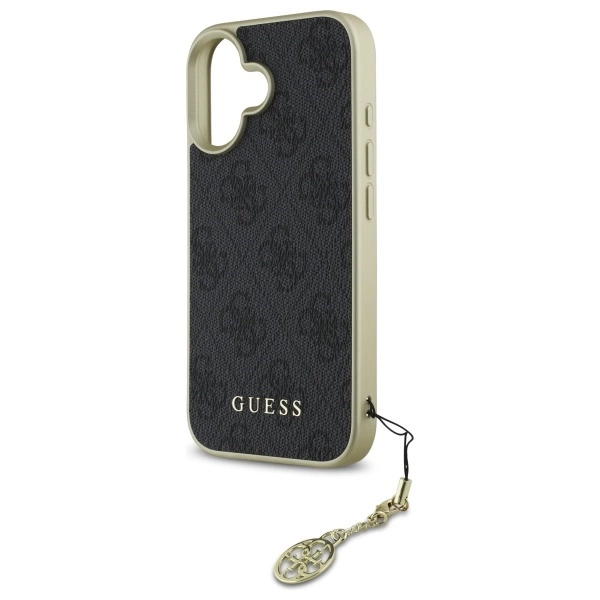 Guess 4G Charms Collection case for iPhone 16 Plus - blackeng
