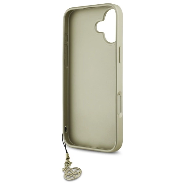 Guess 4G Charms Collection case for iPhone 16 - browneng