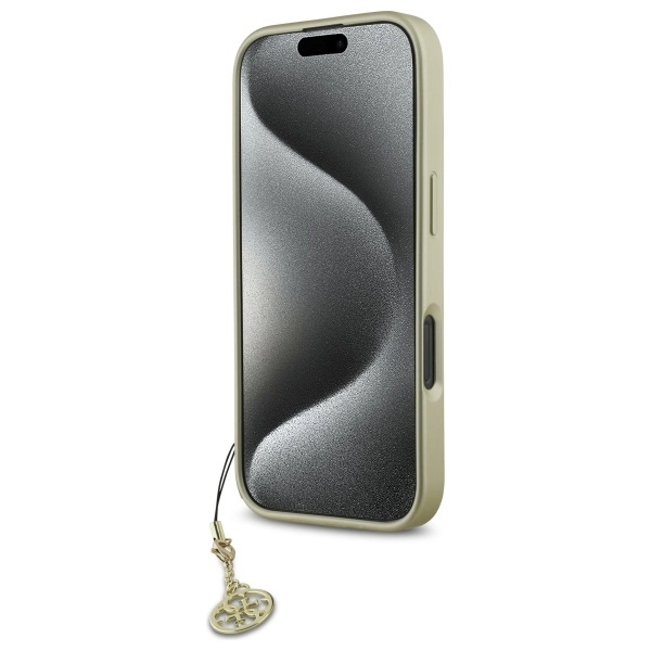 Guess 4G Charms Collection case for iPhone 16 Pro Max - blackeng