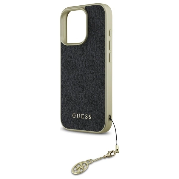 Guess 4G Charms Collection case for iPhone 16 Pro Max - blackeng