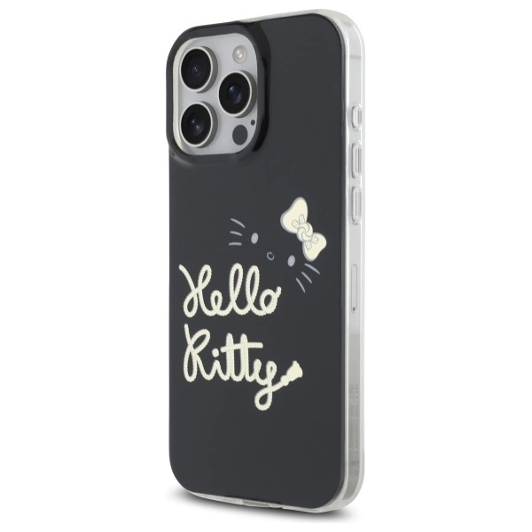 Hello Kitty IML Golden Diva MagSafe Case for iPhone 16 Pro Max - Blackeng