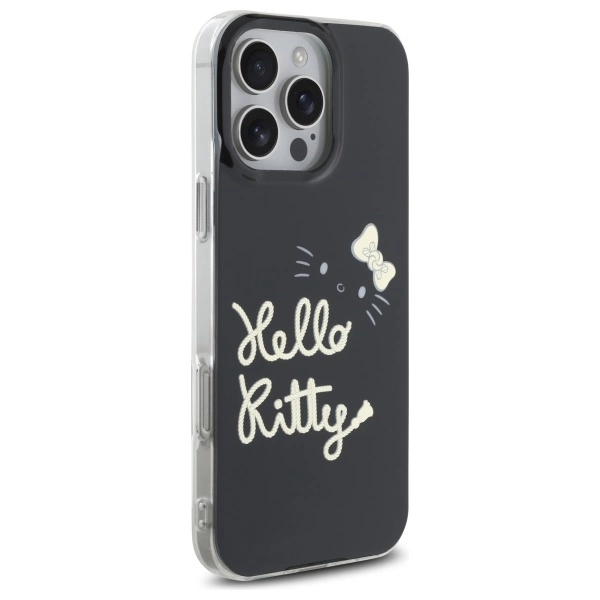 Hello Kitty IML Golden Diva MagSafe Case for iPhone 16 Pro Max - Blackeng