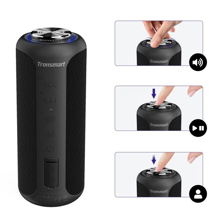 Tronsmart Element T6 Plus Portable Wireless Bluetooth 5.0 Speaker 40W with Powerbank Function (367785)eng