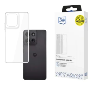 3mk Clear Case for Motorola Moto G75 - transparenteng