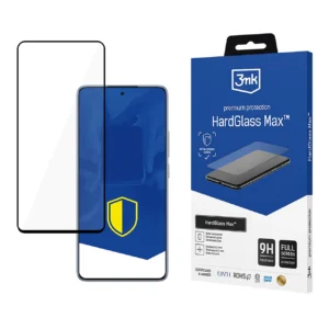 Tempered glass 3mk HardGlass Max Black for Xiaomi 14T / 14T Proeng